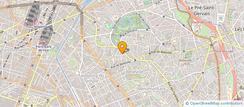 localisation de l'entreprise MONSIEUR CLEMENT BALLET  PARIS