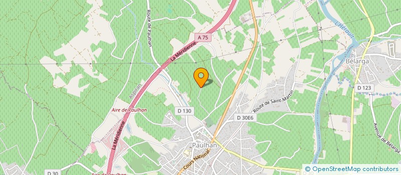 localisation de l'entreprise MONSIEUR CLEMENT BANCAREL  PAULHAN