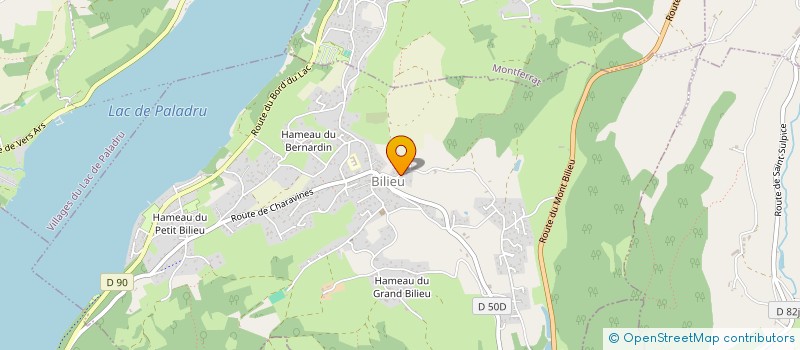 localisation de l'entreprise MONSIEUR CLEMENT BARBIER  BILIEU