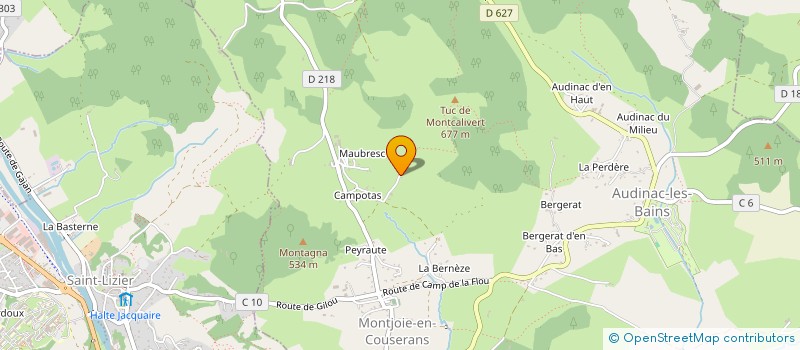 localisation de l'entreprise MONSIEUR CLEMENT BARRA à MONTJOIE-EN-COUSERANS