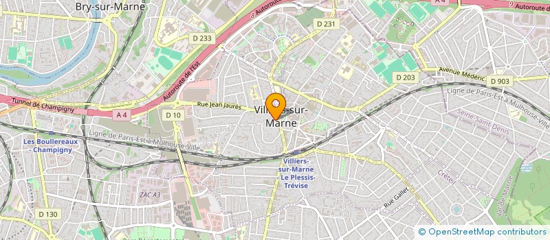 localisation de l'entreprise MONSIEUR CLEMENT BARRET à VILLIERS-SUR-MARNE