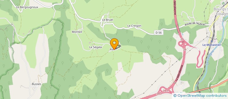 localisation de l'entreprise MONSIEUR CLEMENT BARRET à BOURGS SUR COLAGNE