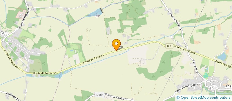 localisation de l'entreprise MONSIEUR CLEMENT BARRIE  THIL