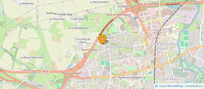 localisation de l'entreprise MONSIEUR CLEMENT BARTHELEMY  RENNES