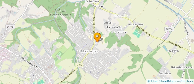 localisation de l'entreprise MONSIEUR CLEMENT BASSOT  MONTBERON