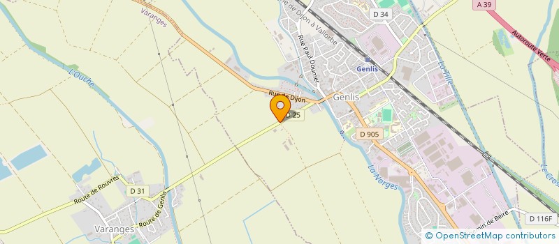 localisation de l'entreprise MONSIEUR CLEMENT BATHELIER  GENLIS