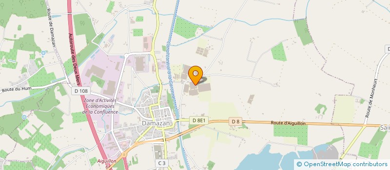 localisation de l'entreprise MONSIEUR CLEMENT BAUDAS  VILLEFRANCHE DU QUEYRAN