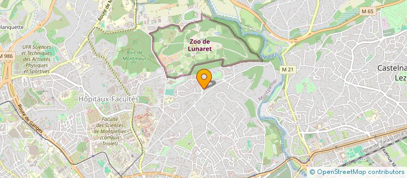 localisation de l'entreprise MONSIEUR CLEMENT BAUDIN à MONTPELLIER