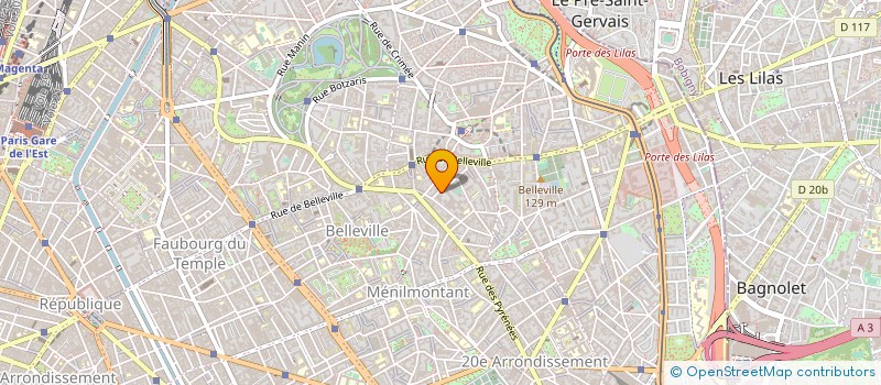 localisation de l'entreprise MONSIEUR CLEMENT BAWEDIN à PARIS