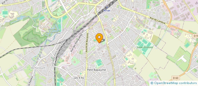 localisation de l'entreprise MONSIEUR CLEMENT BEAUCOURT à ARRAS