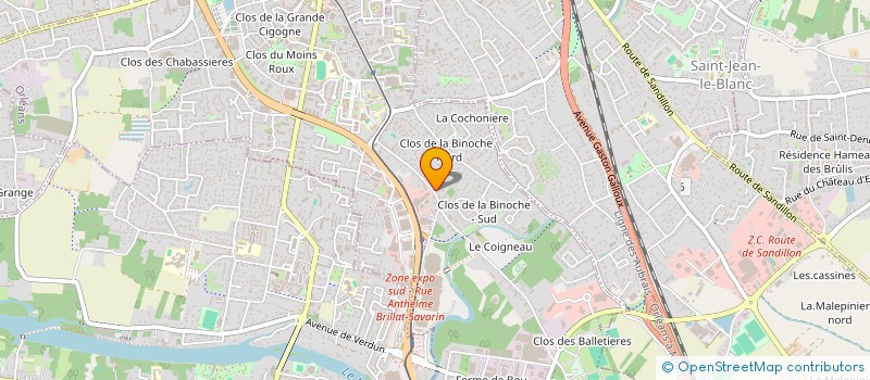 localisation de l'entreprise MONSIEUR CLEMENT BEAUMONT à ORLEANS