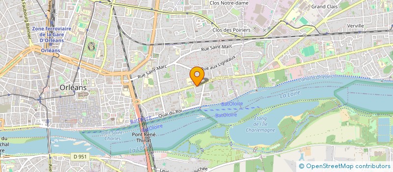 localisation de l'entreprise MONSIEUR CLEMENT BELLANGER à ORLEANS