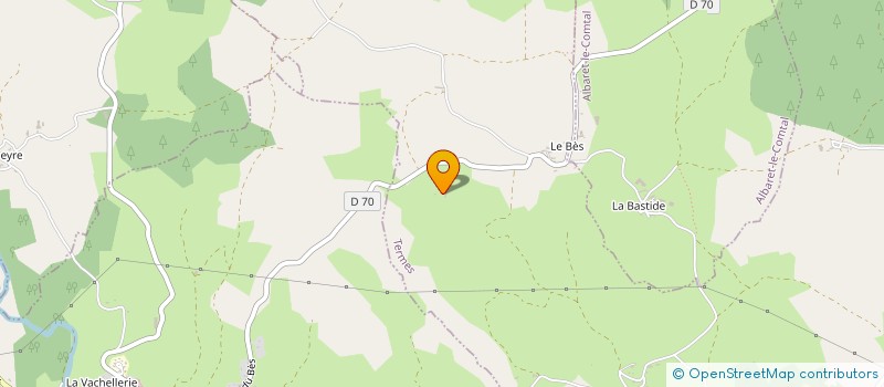 localisation de l'entreprise MONSIEUR CLEMENT BELLEAUD  TERMES