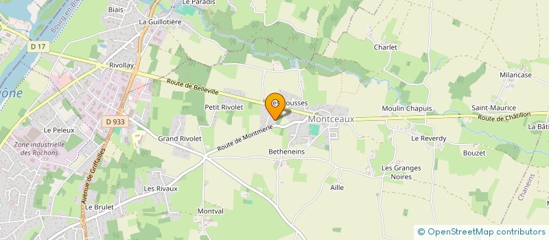 localisation de l'entreprise MONSIEUR CLEMENT BENAVIDES  MONTCEAUX