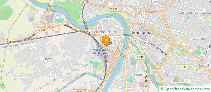 localisation de l'entreprise MONSIEUR CLEMENT BENOIST  MONTAUBAN