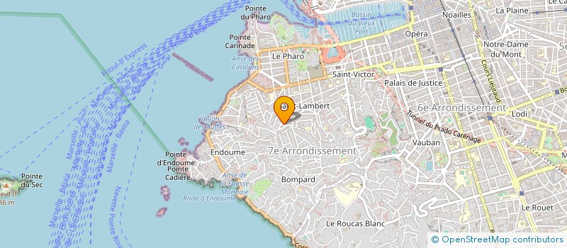 localisation de l'entreprise MONSIEUR CLEMENT BERGEROT à MARSEILLE
