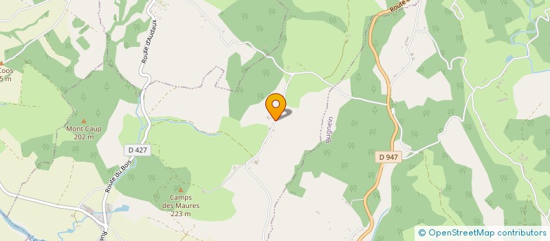 localisation de l'entreprise MONSIEUR CLEMENT BERHABE  AUDAUX