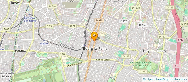 localisation de l'entreprise MONSIEUR CLEMENT BERNADAT à BOURG-LA-REINE