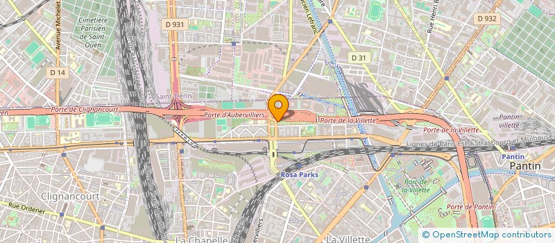 localisation de l'entreprise MONSIEUR CLEMENT BERNARD  PARIS