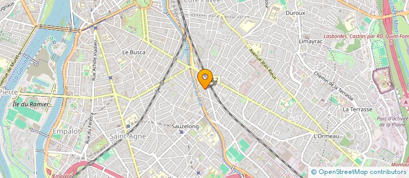 localisation de l'entreprise MONSIEUR CLEMENT BERTHOME à TOULOUSE