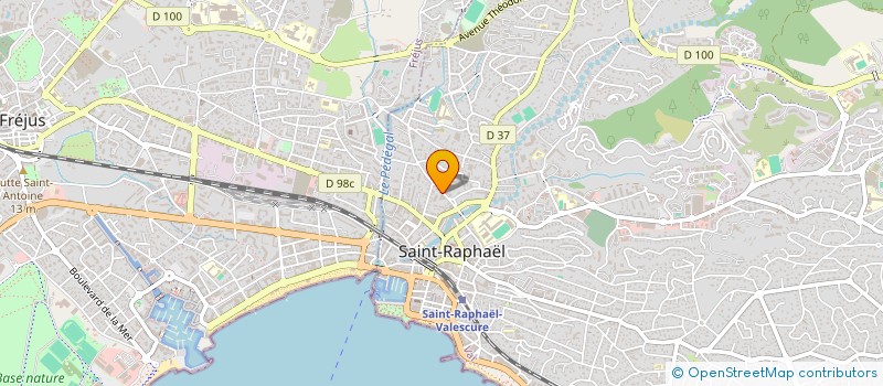 localisation de l'entreprise MONSIEUR CLEMENT BERTHOUX à SAINT-RAPHAEL
