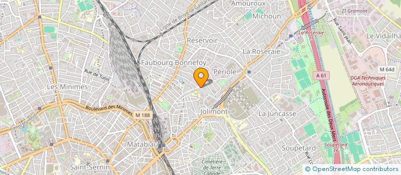 localisation de l'entreprise MONSIEUR CLEMENT BERTOLINI à TOULOUSE