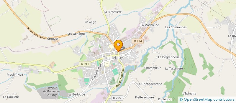 localisation de l'entreprise MONSIEUR CLEMENT BERTRAND  CONDE-EN-NORMANDIE