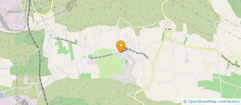 localisation de l'entreprise MONSIEUR CLEMENT BICAT  MARTIGUES