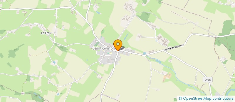 localisation de l'entreprise MONSIEUR CLEMENT BIDON  SAINT-SYMPHORIEN