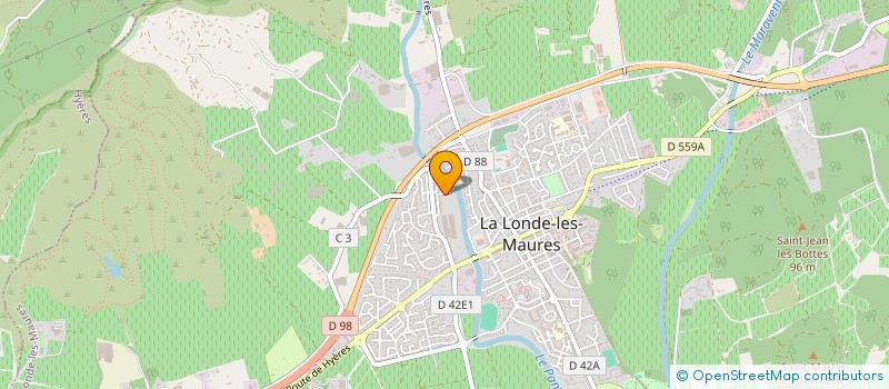 localisation de l'entreprise MONSIEUR CLEMENT BIELLI à LA LONDE-LES-MAURES
