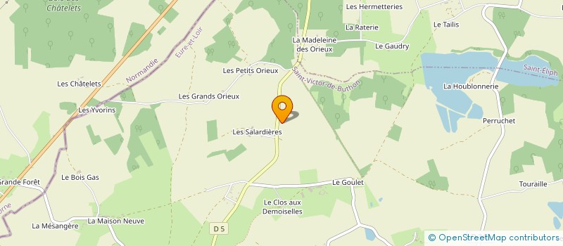 localisation de l'entreprise MONSIEUR CLEMENT BIGEAULT à SAINT-VICTOR-DE-BUTHON