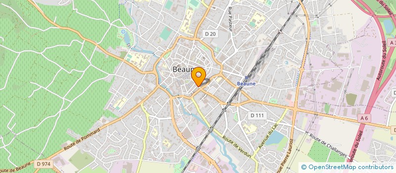 localisation de l'entreprise MONSIEUR CLEMENT BILLARD à BEAUNE