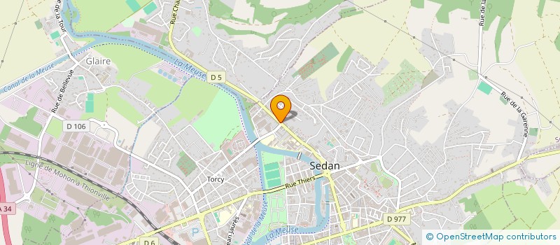 localisation de l'entreprise MONSIEUR CLEMENT BILLAUDEL  SEDAN