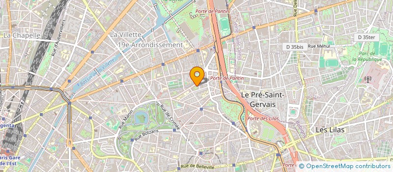 localisation de l'entreprise MONSIEUR CLEMENT BILLON  PARIS