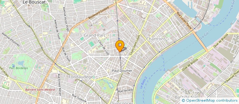 localisation de l'entreprise MONSIEUR CLEMENT BINZ  BORDEAUX