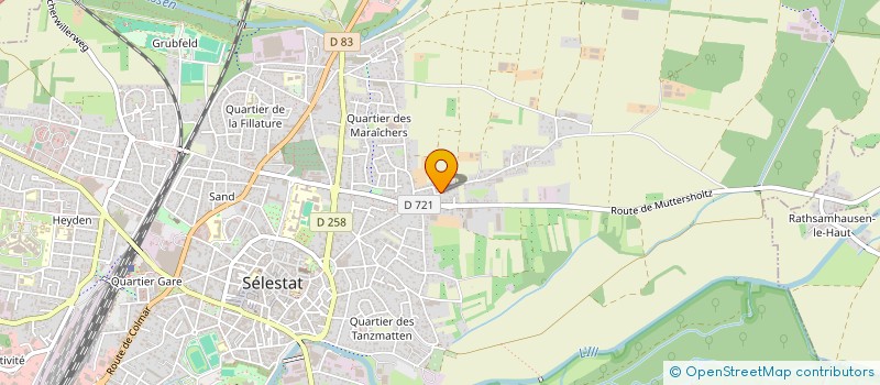 localisation de l'entreprise MONSIEUR CLEMENT BLIND à SELESTAT