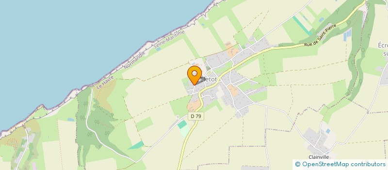 localisation de l'entreprise MONSIEUR CLEMENT BLONDEL  ELETOT