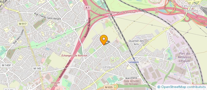 localisation de l'entreprise MONSIEUR CLEMENT BLONDEL à LESQUIN