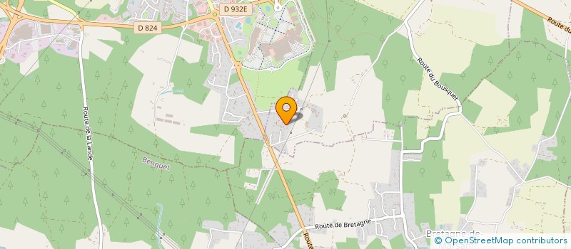 localisation de l'entreprise MONSIEUR CLEMENT BODARD  MONT-DE-MARSAN