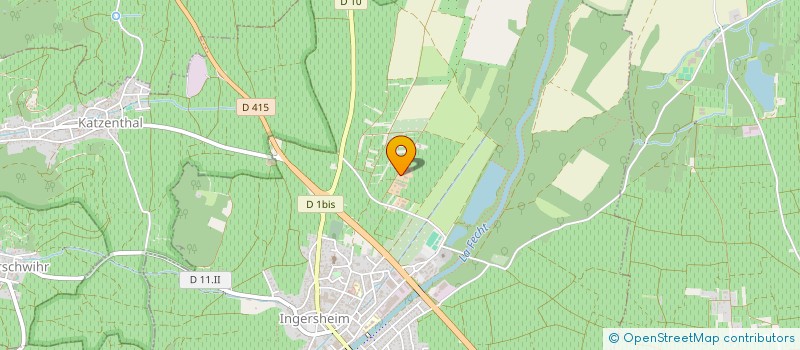 localisation de l'entreprise MONSIEUR CLEMENT BOHN  INGERSHEIM