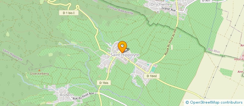 localisation de l'entreprise MONSIEUR CLEMENT BOHN  SAINT-HIPPOLYTE