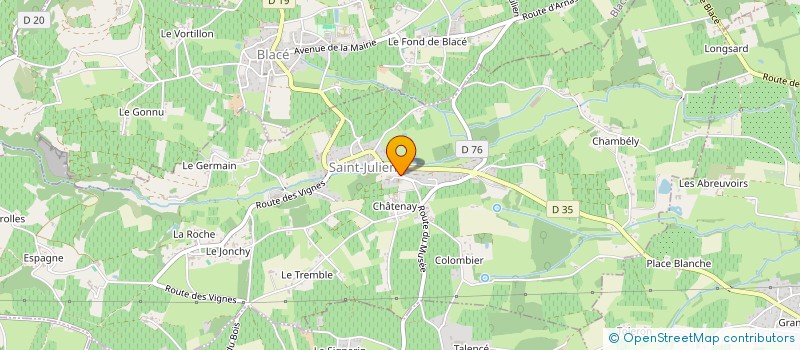 localisation de l'entreprise MONSIEUR CLEMENT BOLAC à PORTE-DES-PIERRES-DOREES