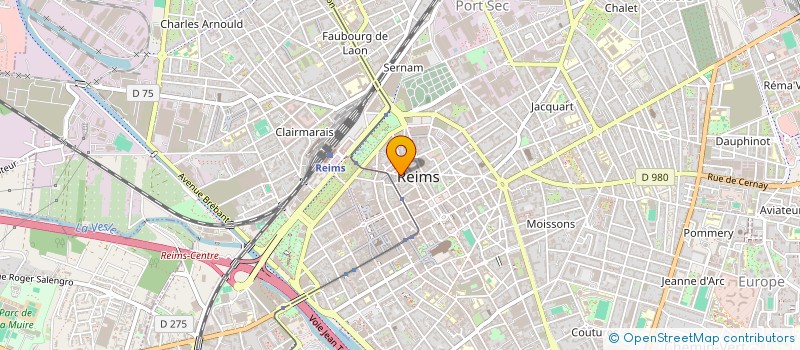 localisation de l'entreprise MONSIEUR CLEMENT BOLLE-REDDAT  REIMS