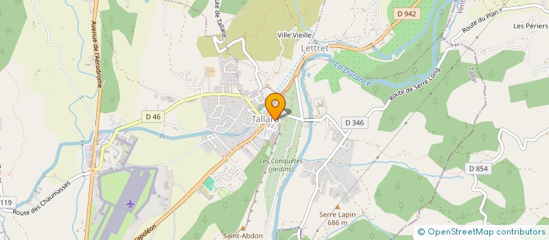 localisation de l'entreprise MONSIEUR CLEMENT BONHOMME  TALLARD