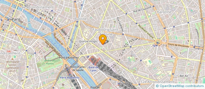 localisation de l'entreprise MONSIEUR CLEMENT BONNET  PARIS