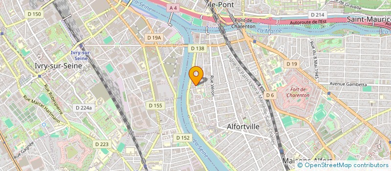 localisation de l'entreprise MONSIEUR CLEMENT BONNET à ALFORTVILLE