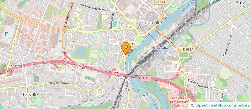 localisation de l'entreprise MONSIEUR CLEMENT BORAGGINI à THIONVILLE