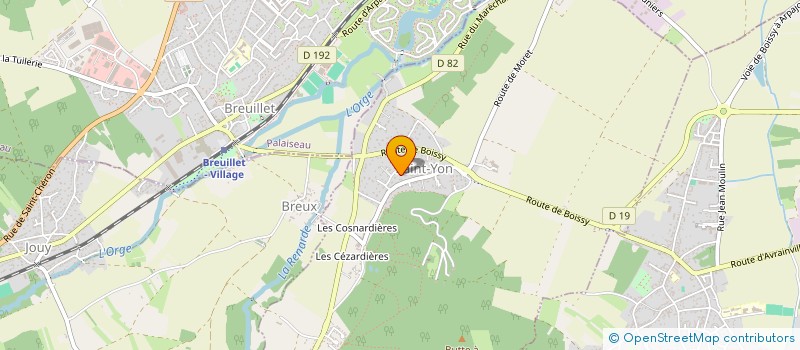 localisation de l'entreprise MONSIEUR CLEMENT BORBELY  SAINT-YON