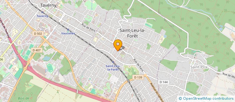 localisation de l'entreprise MONSIEUR CLEMENT BORDAS  SAINT-LEU-LA-FORET