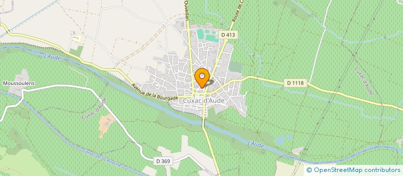 localisation de l'entreprise MONSIEUR CLEMENT BORSNAK  CUXAC-D'AUDE